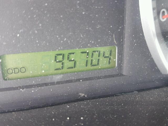 KL1TD66E19B383141 - 2009 CHEVROLET AVEO LS BLACK photo 8