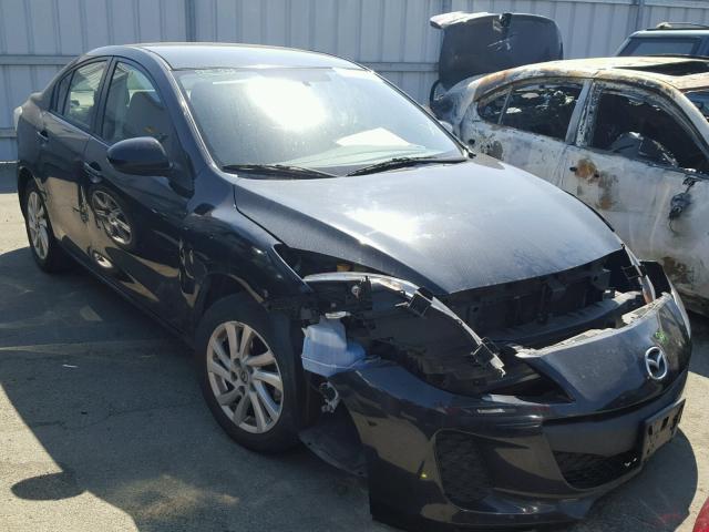 JM1BL1V85C1696616 - 2012 MAZDA 3 I BLACK photo 1