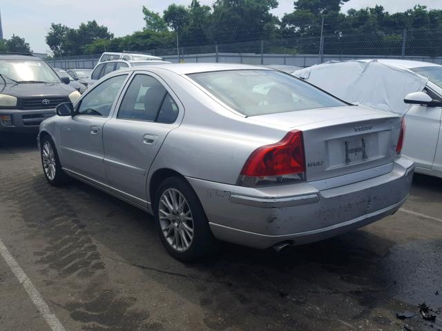 YV1RS547272617141 - 2007 VOLVO S60 T5 GRAY photo 3