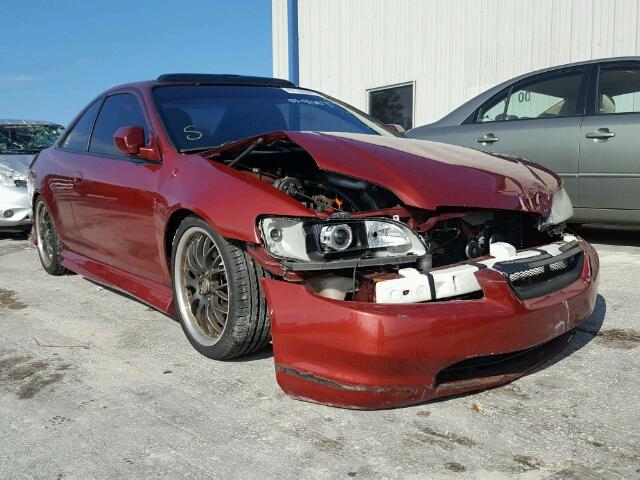 1HGCG2250XA025547 - 1999 HONDA ACCORD BURGUNDY photo 1