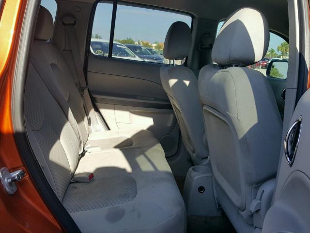 3GNDA13D36S511374 - 2006 CHEVROLET HHR LS ORANGE photo 6