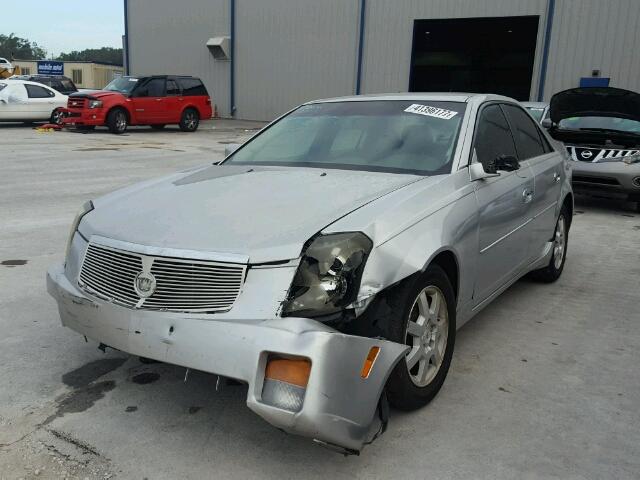 1G6DP577670143092 - 2007 CADILLAC CTS SILVER photo 2