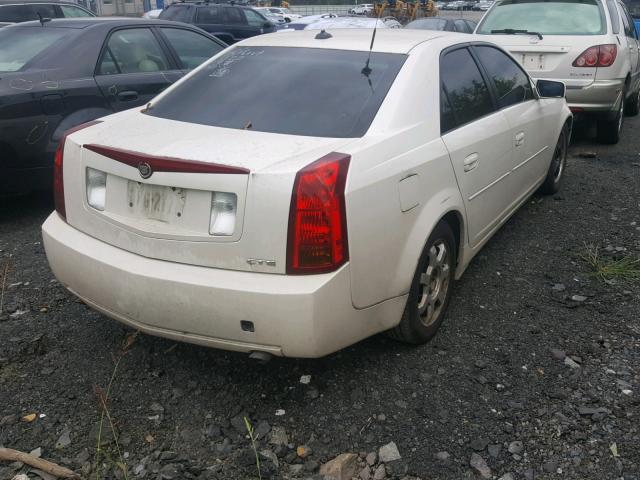 1G6DM577240182038 - 2004 CADILLAC CTS WHITE photo 4