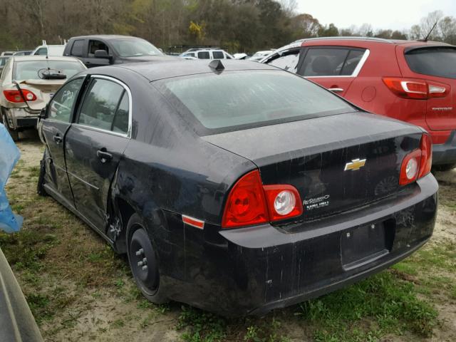 1G1ZB5E07CF154870 - 2012 CHEVROLET MALIBU LS BLACK photo 3
