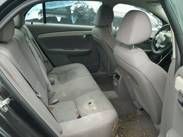 1G1ZB5E07CF154870 - 2012 CHEVROLET MALIBU LS BLACK photo 6