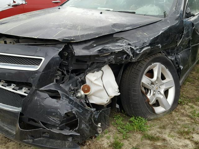 1G1ZB5E07CF154870 - 2012 CHEVROLET MALIBU LS BLACK photo 9