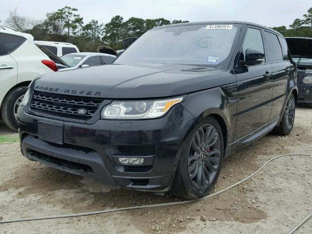 SALWV2FV3HA135532 - 2017 LAND ROVER RANGE ROVE BLACK photo 2