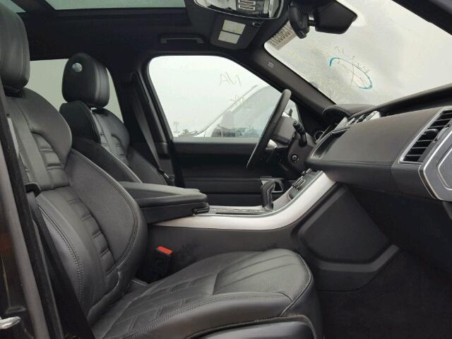 SALWV2FV3HA135532 - 2017 LAND ROVER RANGE ROVE BLACK photo 5