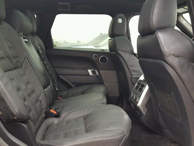 SALWV2FV3HA135532 - 2017 LAND ROVER RANGE ROVE BLACK photo 6