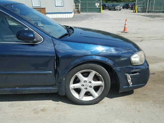 JN1DA31D02T430343 - 2002 NISSAN MAXIMA GLE BLUE photo 9