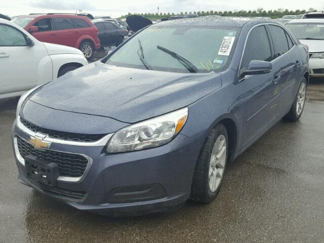 1G11C5SL5FF310482 - 2015 CHEVROLET MALIBU 1LT BLUE photo 2