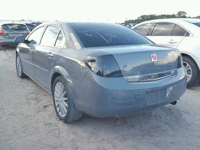 1G8ZV577X7F194062 - 2007 SATURN AURA GRAY photo 3