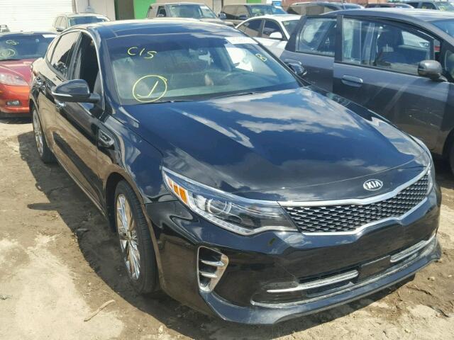 5XXGV4L26GG086833 - 2016 KIA OPTIMA SXL BLACK photo 1