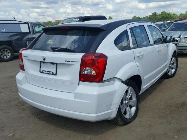 1B3CB3HA5BD295664 - 2011 DODGE CALIBER MA WHITE photo 4