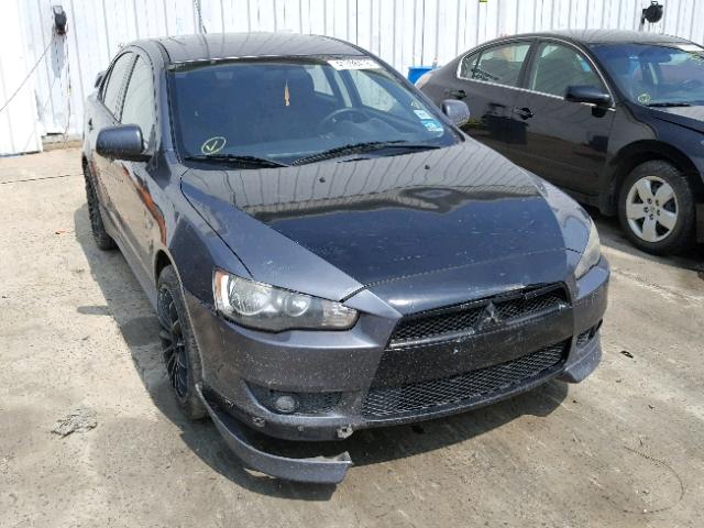 JA3AU86U88U007024 - 2008 MITSUBISHI LANCER GTS GRAY photo 1