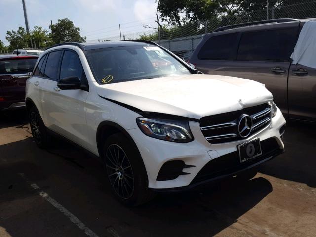 WDC0G4KB5JV015111 - 2018 MERCEDES-BENZ GLC 300 4M WHITE photo 1