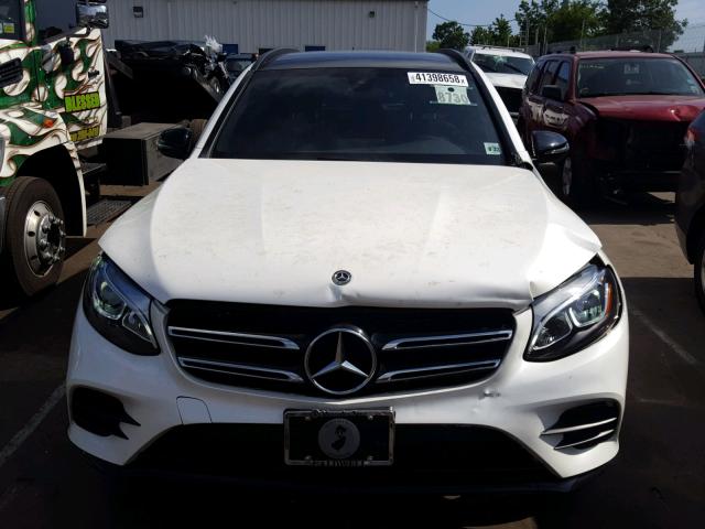 WDC0G4KB5JV015111 - 2018 MERCEDES-BENZ GLC 300 4M WHITE photo 7