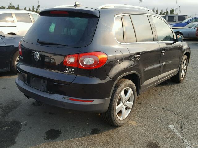 WVGBV7AX0AW526296 - 2010 VOLKSWAGEN TIGUAN SE 黑色 照片 4