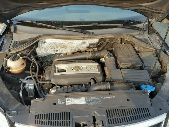 WVGBV7AX0AW526296 - 2010 VOLKSWAGEN TIGUAN SE 黑色 照片 7