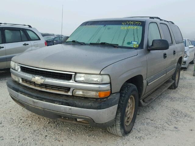 1GNEC16Z53J262255 - 2003 CHEVROLET SUBURBAN C BEIGE photo 2