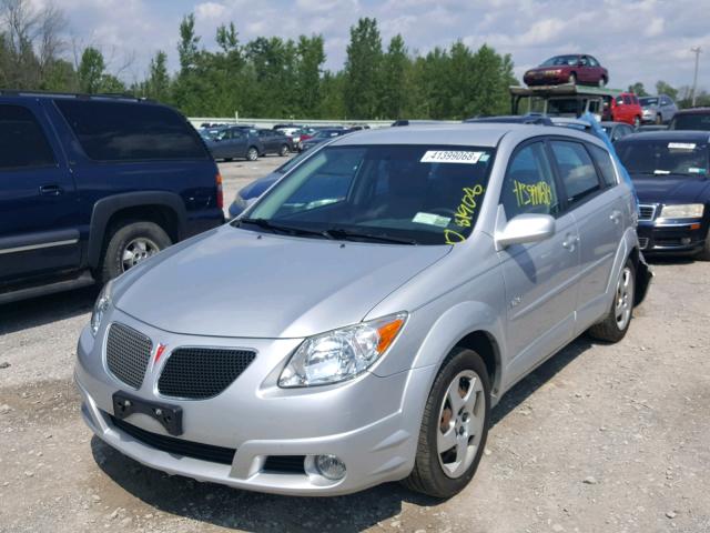 5Y2SL63875Z402590 - 2005 PONTIAC VIBE SILVER photo 2