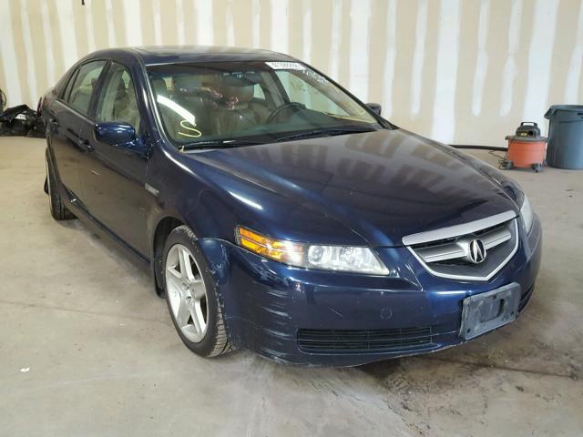 19UUA66225A053893 - 2005 ACURA TL BLUE photo 1