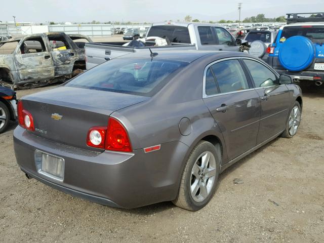 1G1ZC5EB1AF214427 - 2010 CHEVROLET MALIBU 1LT BROWN photo 4