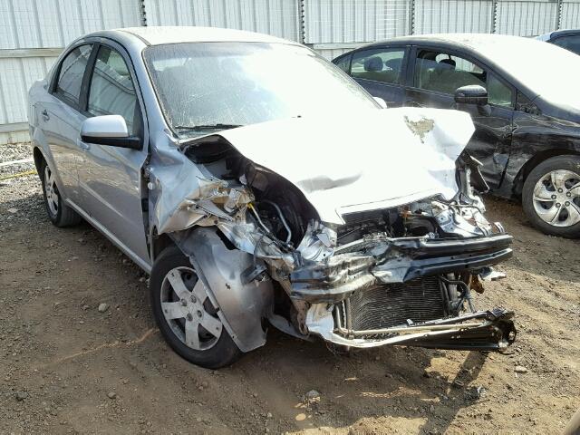 KL1TD566X7B064661 - 2007 CHEVROLET AVEO BASE Күміс фото 1