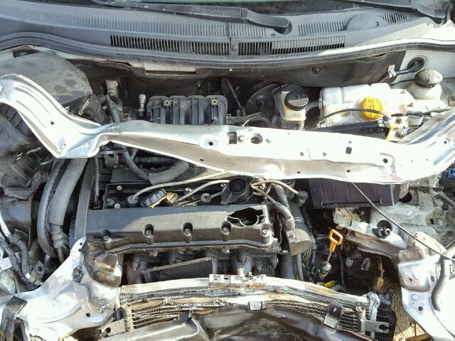 KL1TD566X7B064661 - 2007 CHEVROLET AVEO BASE Күміс фото 7