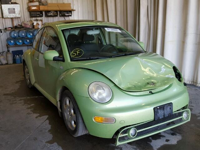 3VWCK21C93M413528 - 2003 VOLKSWAGEN NEW BEETLE GREEN photo 1