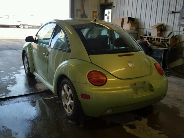 3VWCK21C93M413528 - 2003 VOLKSWAGEN NEW BEETLE 绿色 照片 3