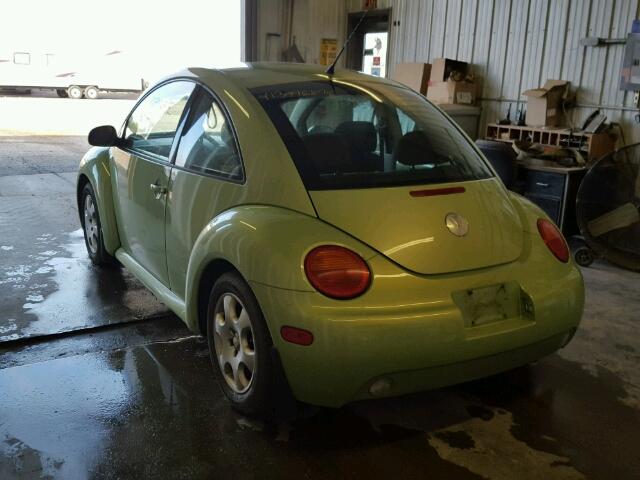 3VWCK21C93M413528 - 2003 VOLKSWAGEN NEW BEETLE GREEN photo 3