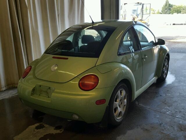 3VWCK21C93M413528 - 2003 VOLKSWAGEN NEW BEETLE 绿色 照片 4