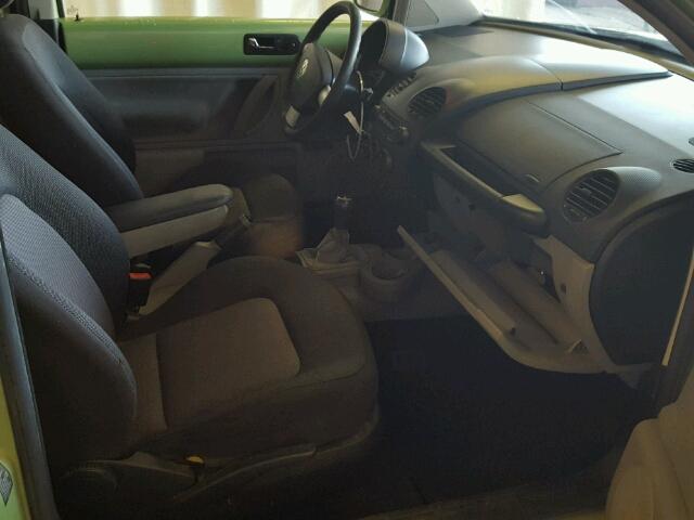 3VWCK21C93M413528 - 2003 VOLKSWAGEN NEW BEETLE 绿色 照片 5