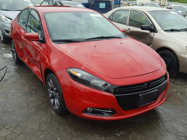 1C3CDFFA2GD820186 - 2016 DODGE DART SXT S RED photo 1