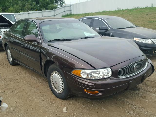 1G4HP54K31U189532 - 2001 BUICK LESABRE CU BURGUNDY photo 1