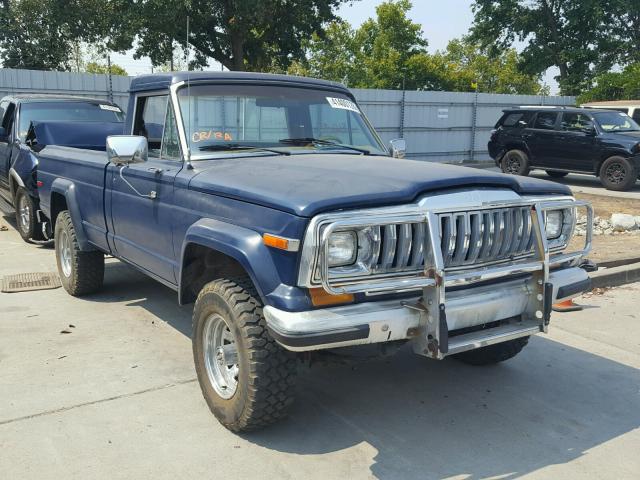 1JTNE25N4ET026161 - 1984 JEEP JEEP TRUCK BLUE photo 1