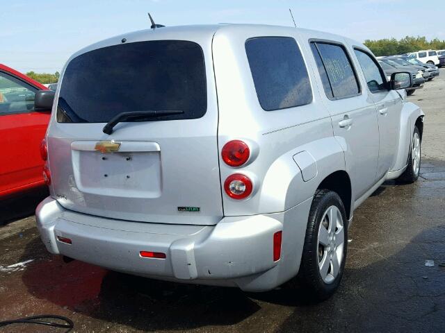 3GNBAAFW6BS539328 - 2011 CHEVROLET HHR LS SILVER photo 4
