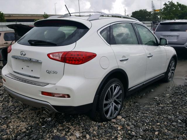 JN1BJ0RP3HM387219 - 2017 INFINITI QX50 WHITE photo 4