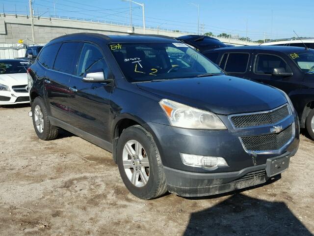 1GNKRGEDXBJ319784 - 2011 CHEVROLET TRAVERSE CHARCOAL photo 1