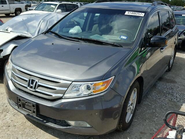 5FNRL5H90CB109983 - 2012 HONDA ODYSSEY TO GRAY photo 2