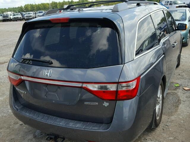 5FNRL5H90CB109983 - 2012 HONDA ODYSSEY TO GRAY photo 4