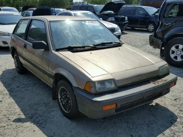 JHMAH5327GS042427 - 1986 HONDA CIVIC 1500 TAN photo 1