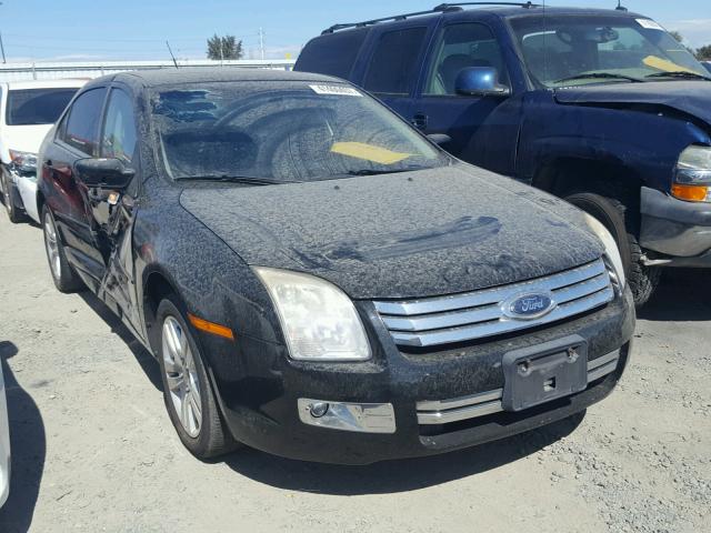 3FAHP08138R207186 - 2008 FORD FUSION SEL BLACK photo 1