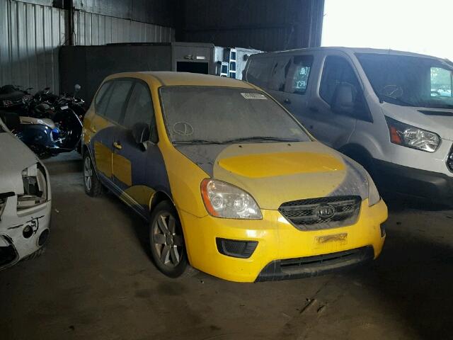 KNAFG525387153449 - 2008 KIA RONDO BASE YELLOW photo 1