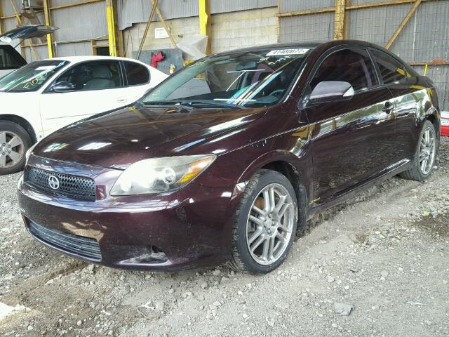 JTKDE167890291639 - 2009 TOYOTA SCION TC PURPLE photo 2