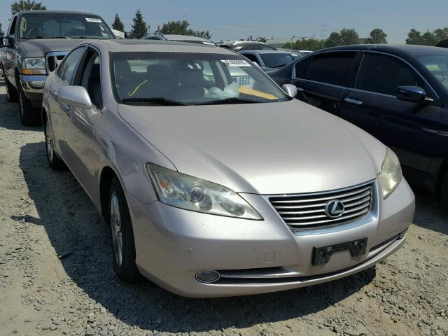 JTHBJ46G882186273 - 2008 LEXUS ES 350 SILVER photo 1