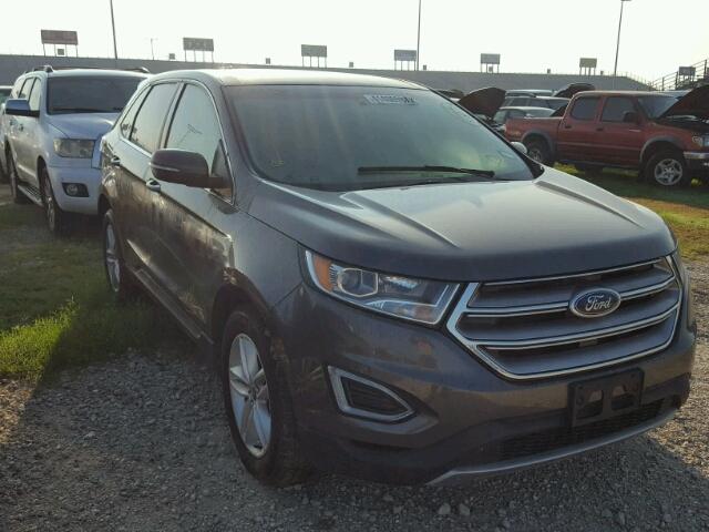 2FMPK3J99GBC53510 - 2016 FORD EDGE SEL GRAY photo 1