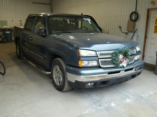 2GCEC13Z671135253 - 2007 CHEVROLET SILVERADO BLUE photo 1