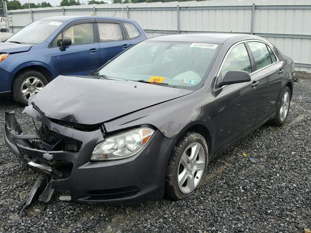 1G1ZB5E18BF289265 - 2011 CHEVROLET MALIBU LS GRAY photo 2